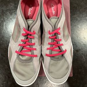 Clarks Arbor Jade Grey Sneaker